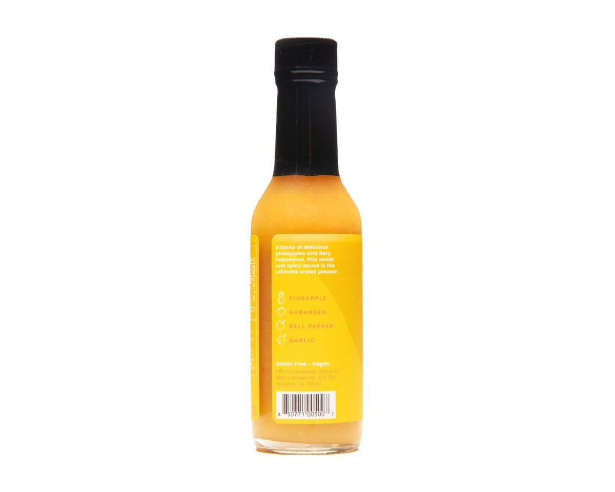 Pineapple And Habanero Hot Sauce By Bravado Spice Gluten Free, Vegan, Low Carb, Paleo Hot Sauce All Natural 5 oz Hot Sauce Bottl