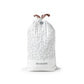 Brabantia Perfectfit Trash Bags (Size L/10.6-12 Gal) Thick Plastic Trash Can Liners With Drawstring Handles (40 Bags)