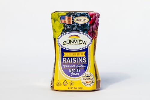 Jumbo Seedless Medley Raisins - 3 15Oz. Canisters