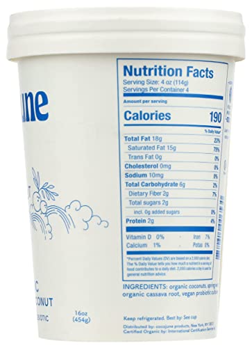 Cocojune Organic Pure Coconut White, 1 Lb