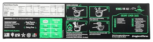 Veggiecraft - Pasta Linguini Cauliflowr - Case Of 12-8 Oz