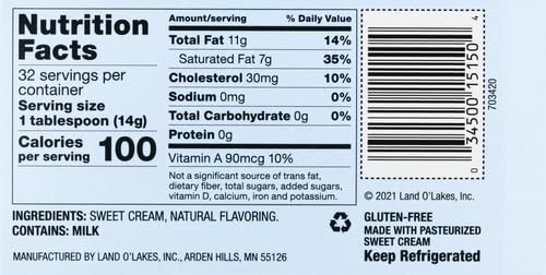 Land O Lakes Unsalted Butter, 1 lb in 4 Sticks
