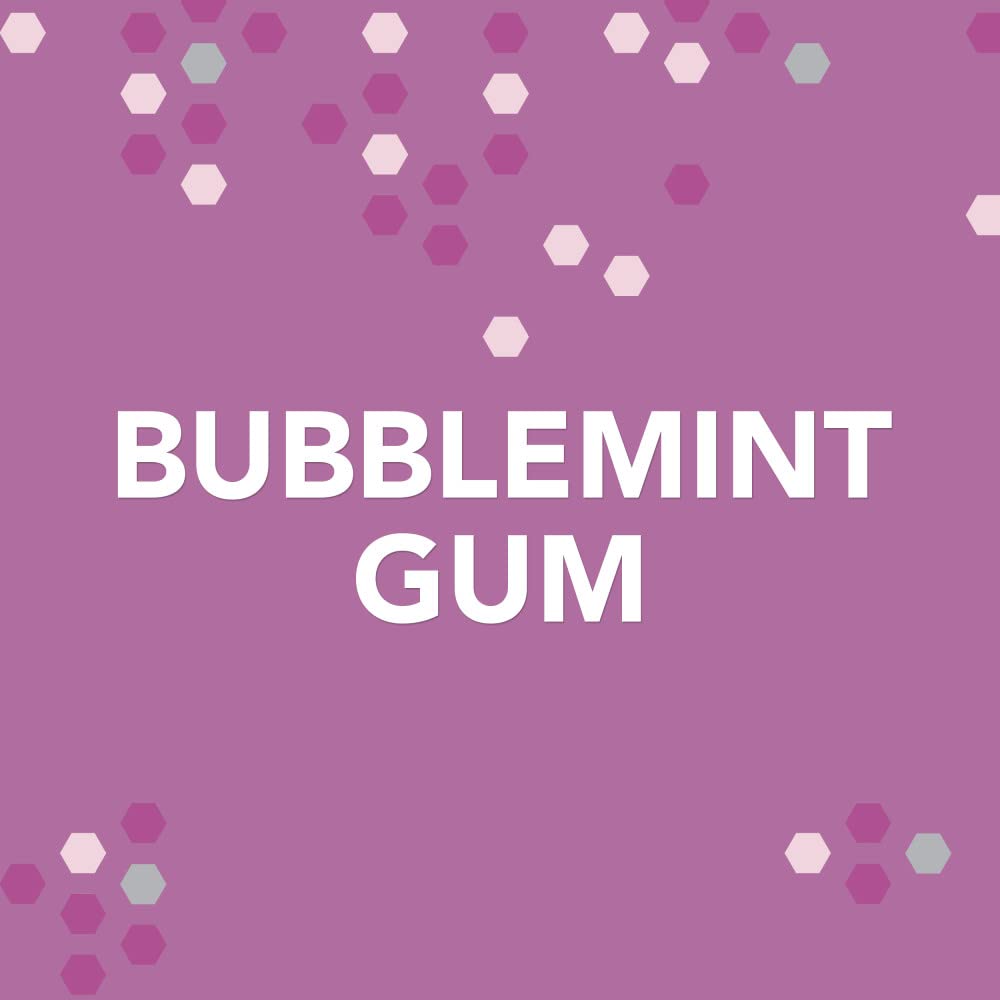 Orbit Bubble Gum Cups, Bubble Mint, 55 pieces bottle, 4-Count