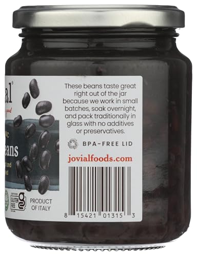 Jovial Beans Black 13 OZ