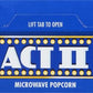 ACT II Butter Lovers Microwave Popcorn, 3-Count 2.75-oz. Bags (Pack of 2)