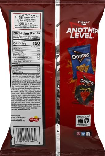 Doritos Tortilla Chips Nacho Cheese Bag, 9.25 Oz