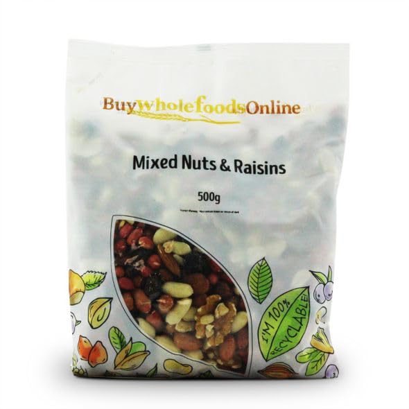 Buy Whole Foods Mixed Nuts & Raisins (500g)