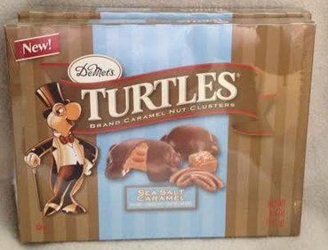DeMets Turtles Sea Salt Caramel Nut Clusters, 6.4 Oz