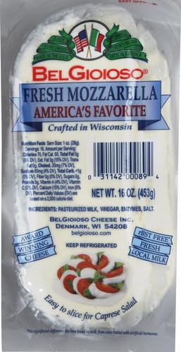 Belgioioso, Fresh Mozzarella Log, 1 lb