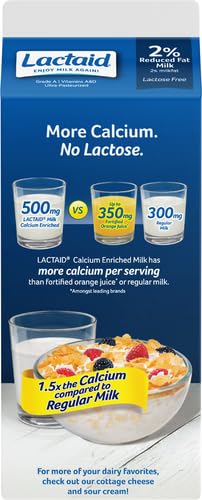 Lactaid 2% Reduced Fat Milk, Calcium Enriched, 64 fl oz