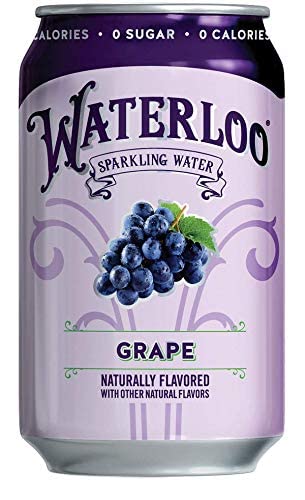 Waterloo Sparkling Water G  Flavor, 8-Pack Cans