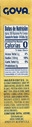 Goya Ham Flavored Concentrate, 3.52 Ounce, Pack of 3, Savory Flavor Enhancer for Soups and Sauces