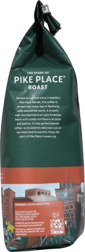 Starbucks Ground Coffee Medium Roast 100% Arabica 18 oz Bag