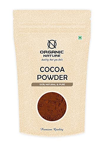 Green Velly ORGANIC NATURE :Cocoa Powder, [100% Natural, Unsweetened, Vegan & Gluten-Free] (Pack of 100 Gram)