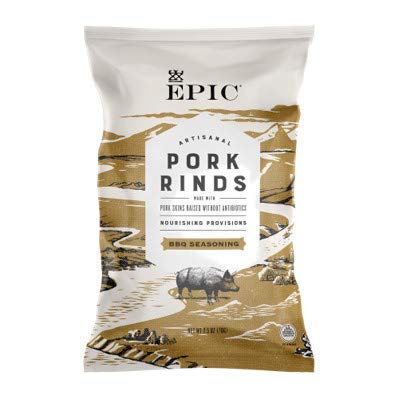 Epic Artisanal Pork Rinds Bbq, 2.5 Oz (Pack Of 4)4