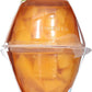Del Monte Diced Peaches in 100% Juice, 4oz (4 Cups) Fruit Cup Snacks