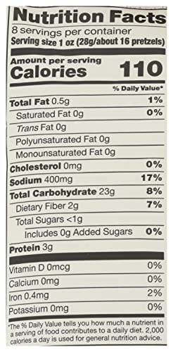365 by Whole Foods Market, Organic Mini Pretzel Twists, 8 Ounce
