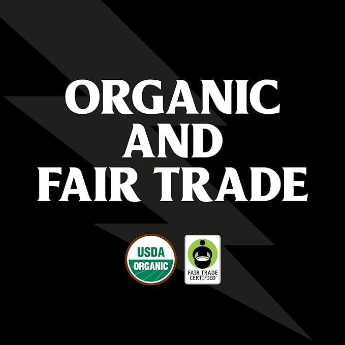 Death Wish Coffee - Light Roast Whole Bean Coffee, Organic And Fair Trade (2 Pack)