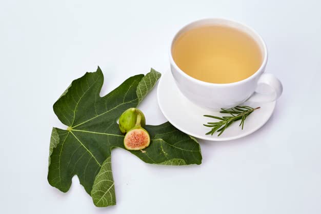 YERBERO Fig Leaves Herbal Tea, 1oz (29g), 100% All Natural, Non-GMO, Resealable Bag, From Mexico