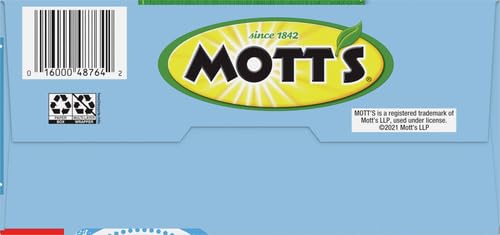 Motts Fruit Flavored Snacks, Assorted Fruit, Gluten Free Snack, Stocking Stuffers, Family Pack, 40 Ct, 32 Oz
