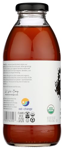 Just Ice Tea Organic Original Unsweetened Black Tea, 16 FZ