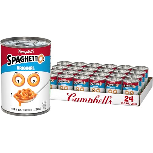 SpaghettiOs Original Canned Pasta, 15.8 oz Can (Pack of 24)