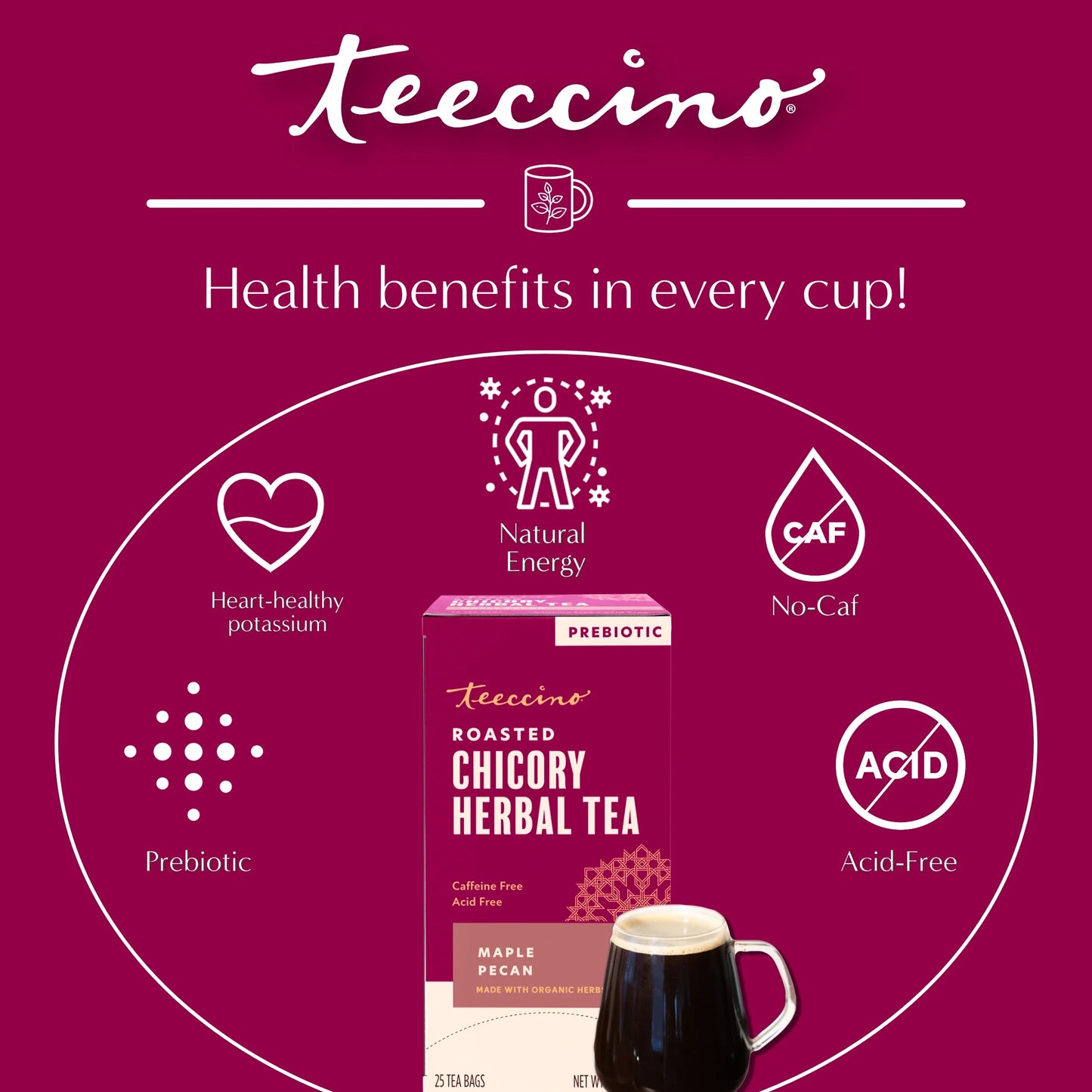 Maple Pecan Roasted Herbal Tea