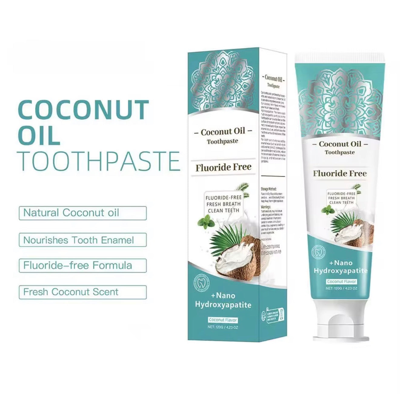 Organic Coconut Toothpaste
