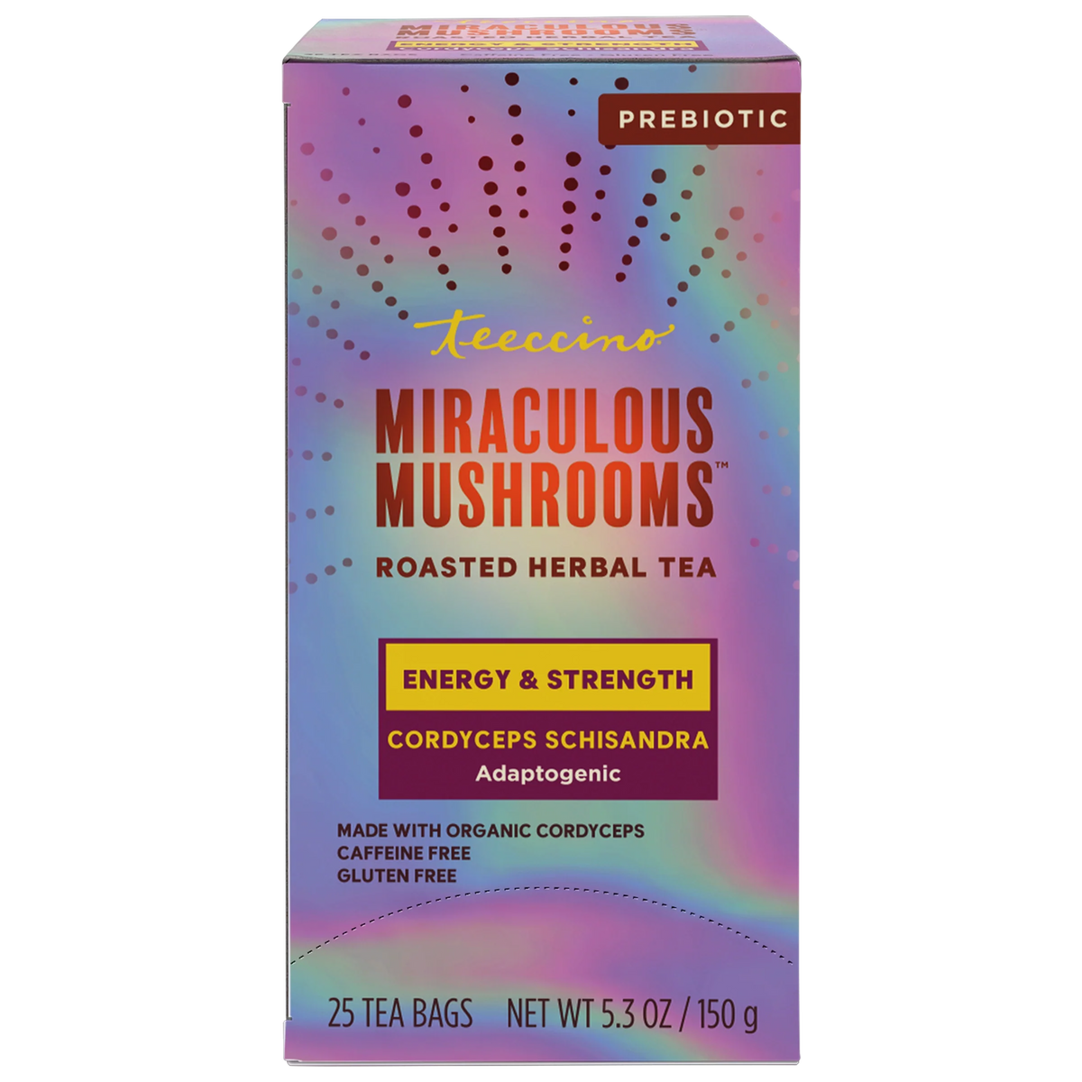 Cordyceps Schisandra Cinnamon Berry Mushroom Herbal Tea