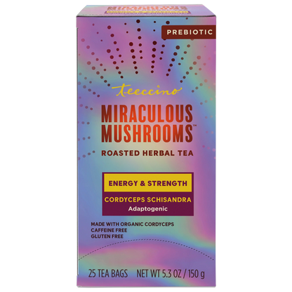 Cordyceps Schisandra Cinnamon Berry Mushroom Herbal Tea