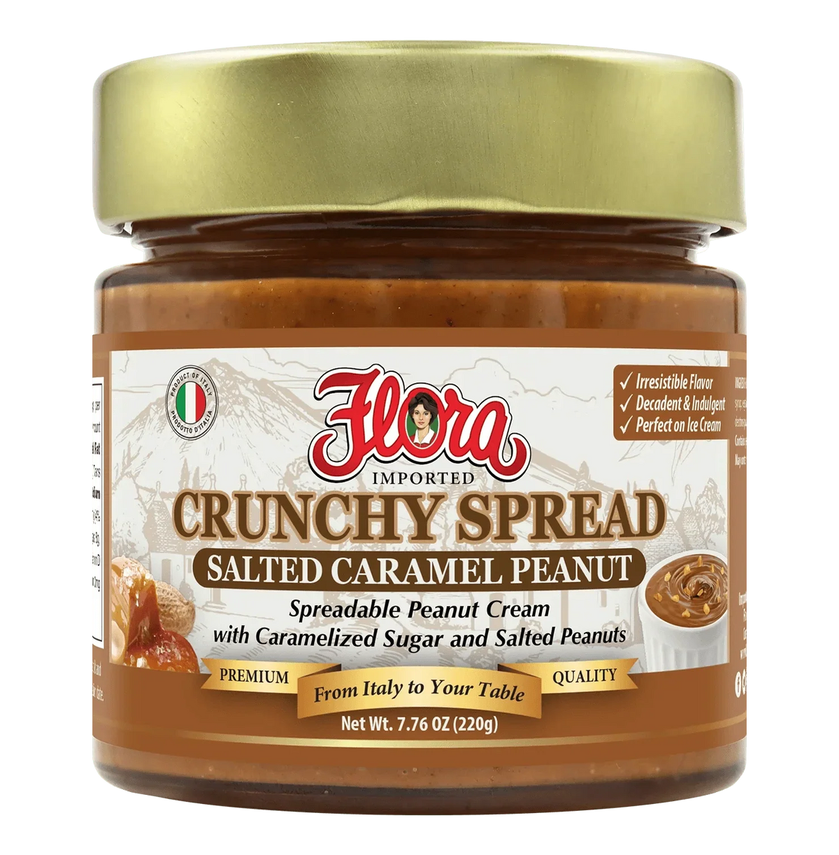 Salted Caramel Peanut Crunchy Spread - 7.76 oz