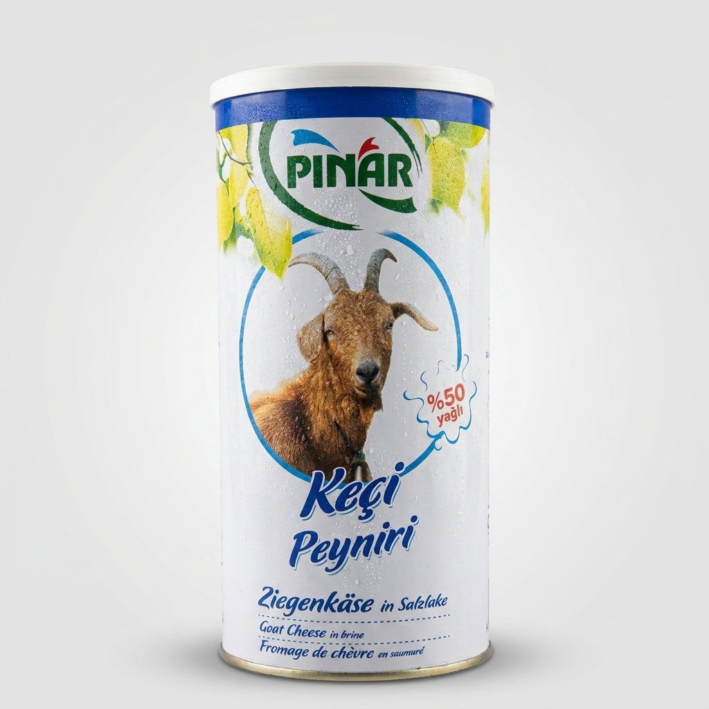 Pinar Goat Cheese in Brine 50% Fat - Authentic Turkish Keçi Peyniri