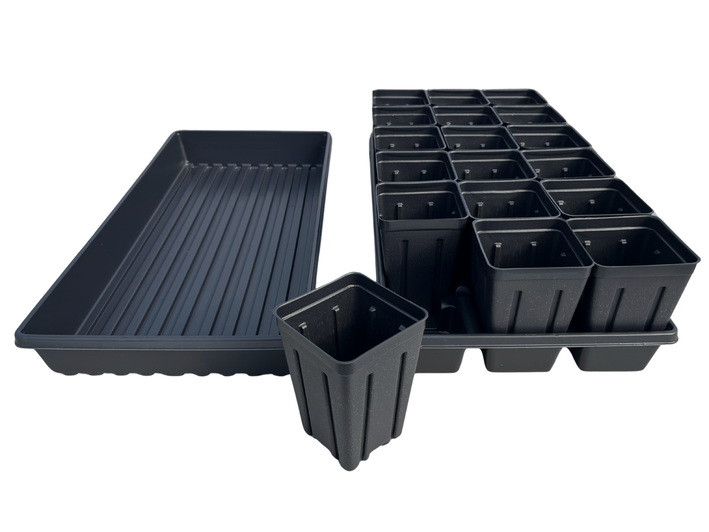 4" Deep Pot Set - 18 Pots