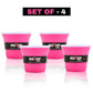 Redcupliving 2 oz Pink Reusable Shooter Cup