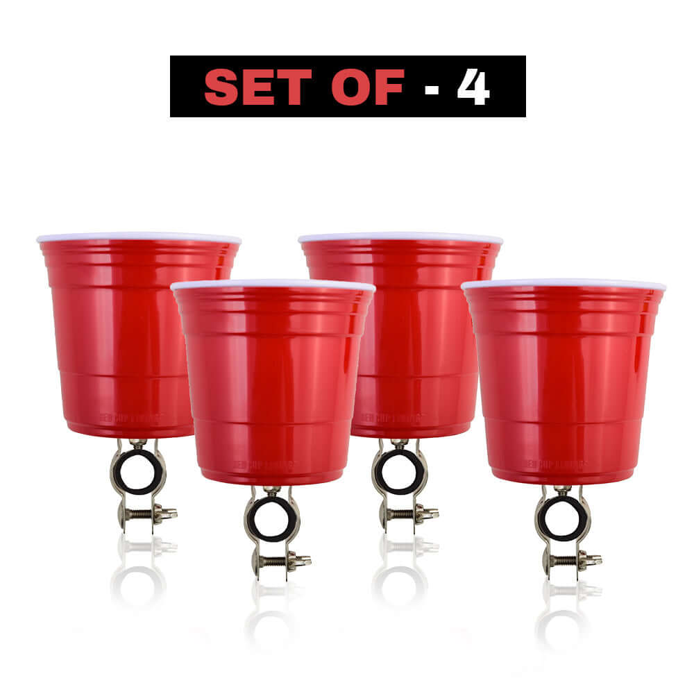 Redcupliving Red Bicycle Cup Holder