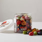 Fruit Iced Chocolate by AlBasha | Kunafa-Filled White Chocolate Jar