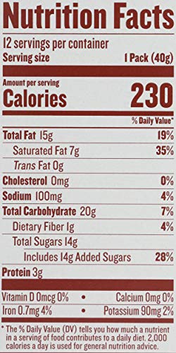 JUSTINS Organic Dark Chocolate Almond Butter Cup, 1.4 OZ