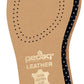 Pedag Leather Insole With Sweat Wicking Carbon Layer, Handmade In Germany, Fits Pumps And Dress Shoes, Tan, Us W10 M7 / Eu 40