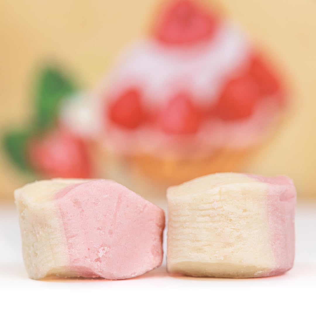 Buttermints Strawberry Cream, Butter Mints Gluten-Free Candy Soft Butter Taste, Unexpectedly Scrumptious (4 Servings)