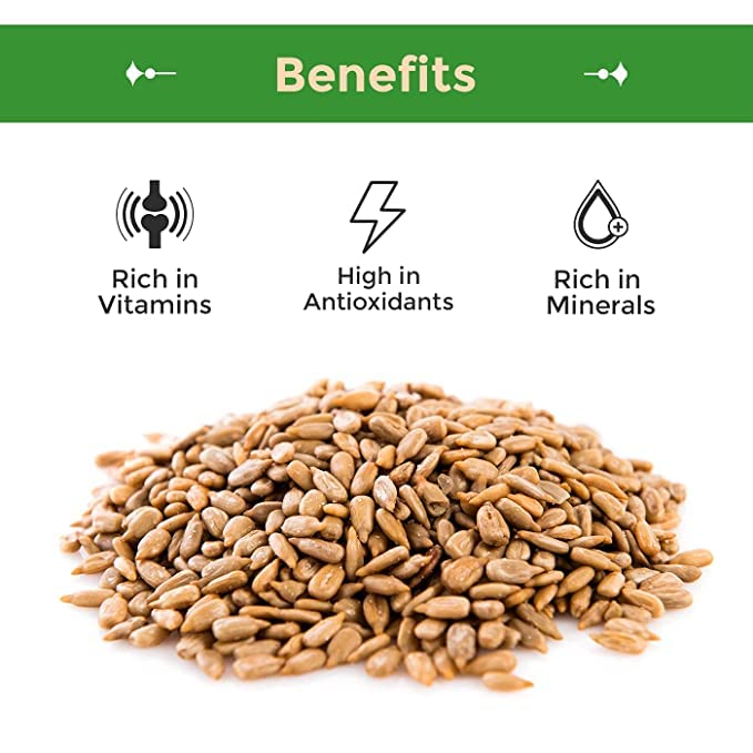Sincerely Nuts Sunflower Seed Kernels Raw (No Shell) (5lb bag) | Delicious Antioxidant Rich Snack | Source of Protein, Fiber, Es