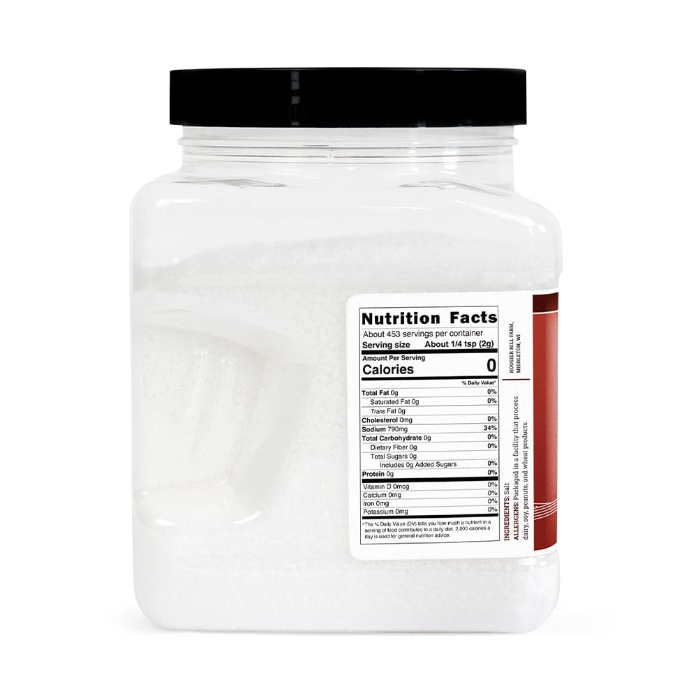 Hoosier Hill Farm Coarse Pretzel Salt, 2LB (Pack of 1)