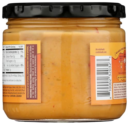 CREDO FOODS Medium Oatmilk Queso, 11 OZ