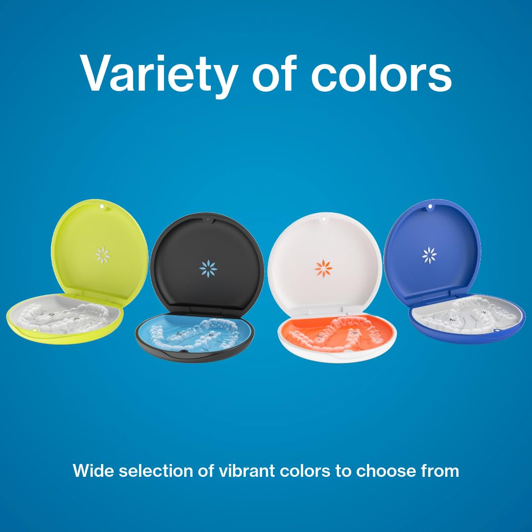 Invisalign Aligner And Retainer Case (Purple)