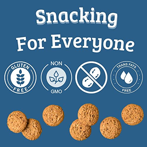 Mi-Del Ginger Snap Cookies Flavor - Non Gmo Certified, 0G Trans Fat Gluten Free Cookies Snacks (Pack Of 1)