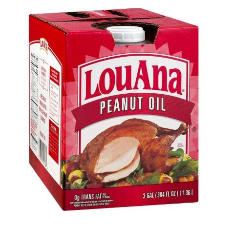 100% Pure Peanut Oil, 3 Gallons, 1 Pack