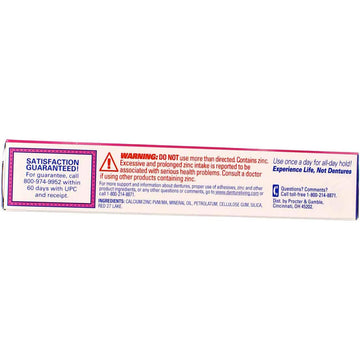 Fixodent Complete Original Denture Adhesive Cream 2.4 Oz