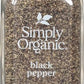 Simply Organic Black Pepper, Medium Grind, Certified Organic | 2.31 Oz | Piper Nigrum L.