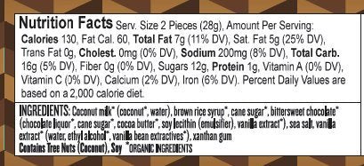 Cocomels, Coconut Milk Caramels, Sea Salt, 1 oz