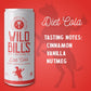 Wild Bills Diet Cola Soda - Caffeine Free, Gluten Free, Vegan, Low Sodium, 12 Fl Oz (Pack of 12)