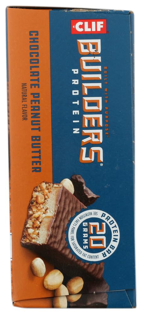 Clif Builder Choc Pb 6Pk Size 14.4Z Clif Builder Choc Pb 14.4Oz